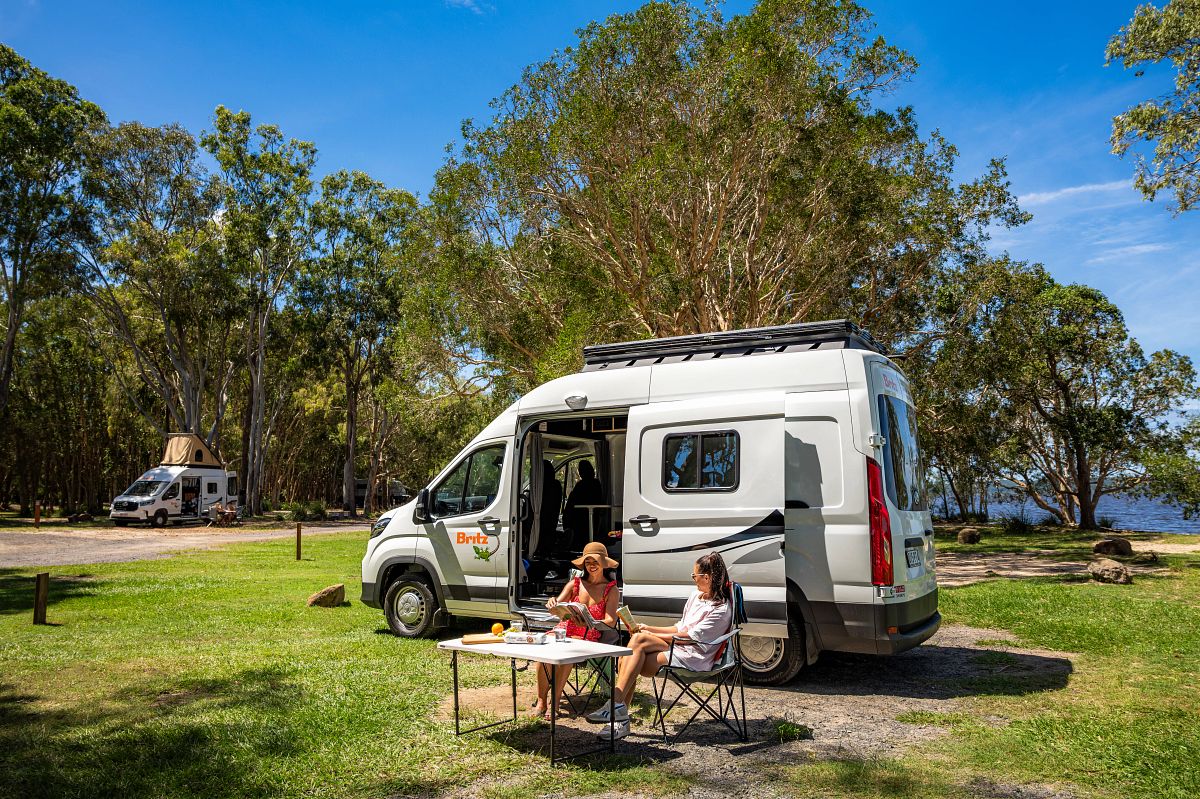 Britz Voyager in Noosa - kamperen