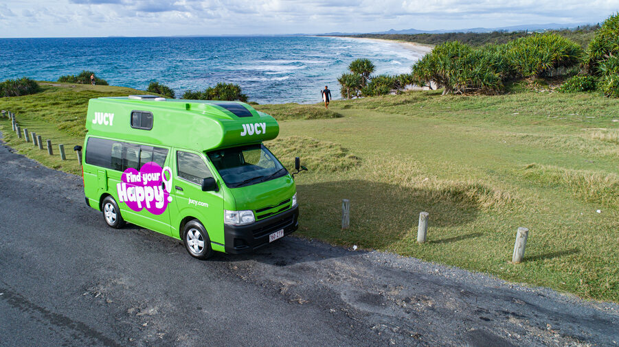Jucy Condo Byron Bay rijden