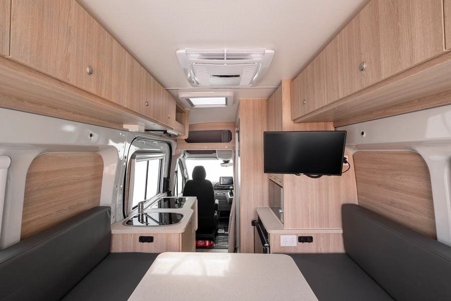 Apollo Euro Mini zicht vanuit zithoek