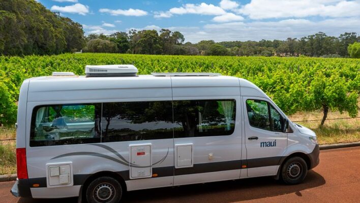 Maui Ultima rijdt in Margaret River in Western Australia