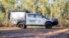 Adventure Rentals Toyota Hilux 4WD Enkele Daktent tent dicht