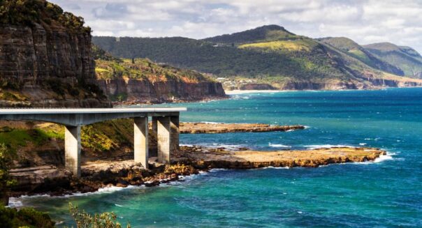 Sea Cliff Bridge Grand Pacific Drive New South Wales