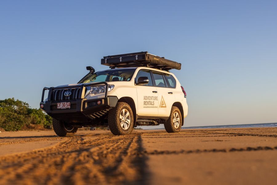 Adventure Rentals Toyota Prado 4WD camper