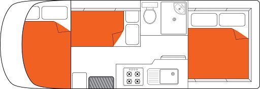Apollo Euro Deluxe floorplan nacht